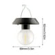 thumbnail image 3 of Lámpara colgante solar pequeña para exteriores, lámpara colgante para balcón, lámpara solar resistente a la lluvia, diseño de terraza, patio, iluminación de jardín, 3 of 7