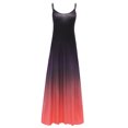 thumbnail image 3 of LSLJS Women Plus Size Camisole Sleeveless Tie-dyed Gradient Print Long Dress, 3 of 9