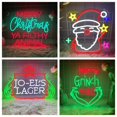 thumbnail image 2 of Feliz Navidad, señal Led de neón, árbol, sombrero de Papá Noel, luces de neón, señales USB, habitación de niños, fiesta de Navidad, decoración de pared del hogar, lámparas de regalo, 2 of 4