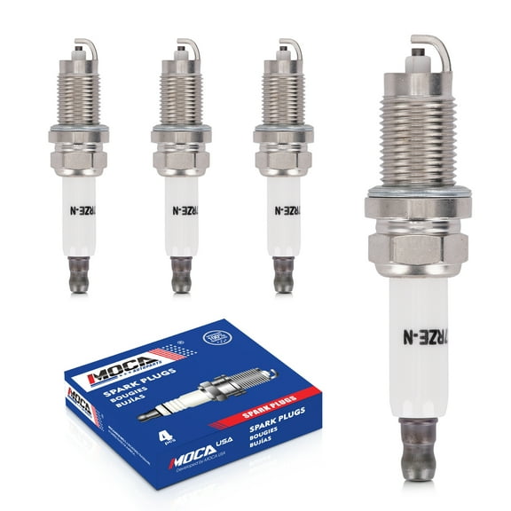 MOCA AUTOPARTS 7938 4PCS Spark Plugs Fit for Volkswagen Mitsubishi Jaguar Kia Land Rover Hyundai Bentley