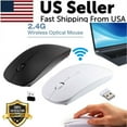 thumbnail image 3 of 2.4GHz USB Wireless Optical Mouse Mice For Apple Mac Macbook Pro Air PC, 3 of 9