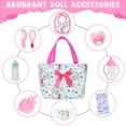 thumbnail image 3 of Bolsa de pañales Baby Doll Ecore Fun con ropa y accesorios, 3 of 7