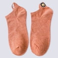 thumbnail image 2 of Ttongbb Socks Solid Candy Color No Show Low Cut Cotton Minimalist Breathable Ankle Socks Running Hiking Sports Everyday Footwear, 2 of 5