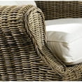 thumbnail image 3 of Padma's Plantation Wing Wicker Cushion Chair in Kubu Gray, 3 of 10