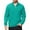 E3-Turquoise, variant on Homeyce Quarter Zip Sweatshirts for Men Stand Collar Long Sleeve Sweatshirts Lightweight Casual Active Pullover 1/4 Zip Solid Color Polo Sweater with Pocket,Turquoise L