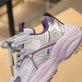 thumbnail image 6 of XIMIN Kids Girls Y2K Chunky Sneakers Cute Mesh Trainers Running Shoes with Lace-Up Adjustable Strap Non-Slip Mesh Athletic Sneakers School Walking Sports Sneakers, 6 of 8