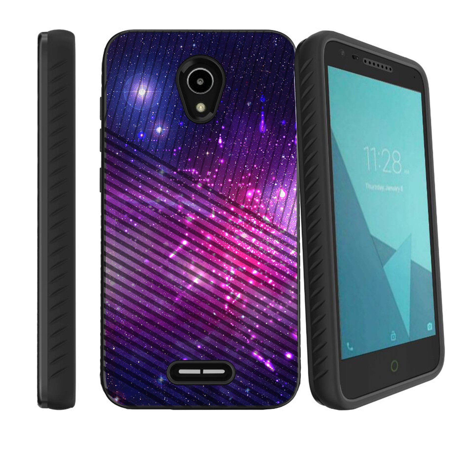 Alcatel IdealXcite Phone Case with Grip Pattern [Slim Case for Alcatel