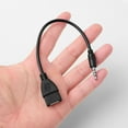 thumbnail image 5 of 3.5mm Male AUX Audio Jack to USB 2.0 Female Converter Adapter Charge Cable, 5 of 5