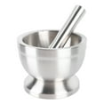 thumbnail image 3 of Mortarand Pestle,18/8 Stainless Steel Mortar Garlic Mortar Mortarand Pestle Small Precision Engineered, 3 of 8