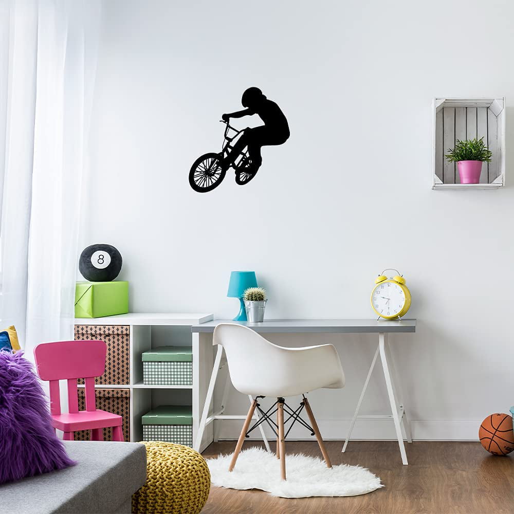 Mountain Bike Wall Mural Cycling Sports Photo Wallpaper Boys Bedroom Home Decor 