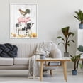 thumbnail image 3 of Stupell Industries Cottage Farm Animal Stack and Sunflowers White Framed Giclee Art, 24 x 30, by Christine Simpson Art, 3 of 8
