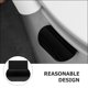 thumbnail image 3 of AURARMLET 6Ud Manija Para De Wc De Material Negro Con Textura Resistente Y Fácil, 3 of 8
