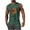 Army Green, variant on Pitauce Tank Tops Men Sleeveless Gym Workout Tops Casual Loose Fit Pullover Crew Neck Muscle Shirt Hawaiian Tropical Print Oversized Graphic Tee