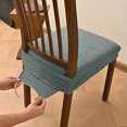 thumbnail image 5 of RUINIXCW Chair Seat Covers For Dining Chairs Dining Room Chair Seat Anti-Dust Stretch Fit Removable Washable Slipcovers Kitchen Chair Covers, 5 of 9
