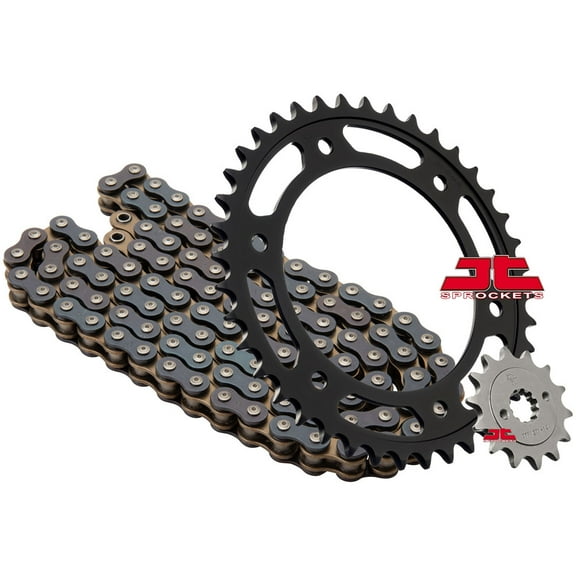 Tusk Chain and Sprocket Kit - Steel Rear/O-Ring Chain