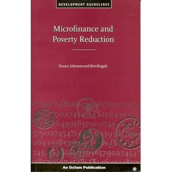 Oxfam Development Guideline: Microfinance and Poverty Reduction (Paperback)