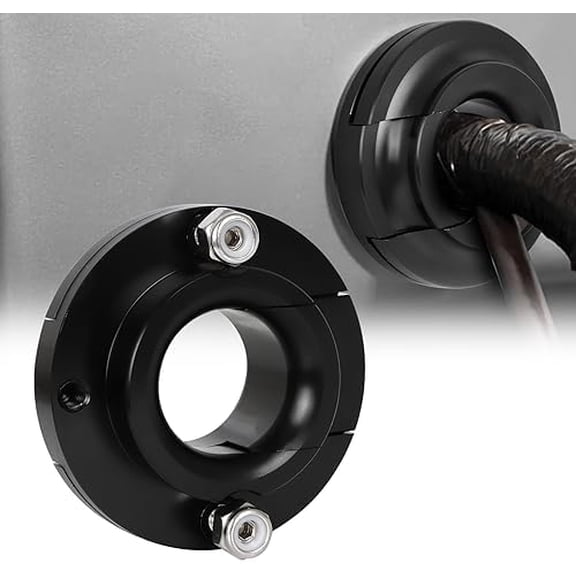 for Holley Terminator x Max Fire Wall Pass Through, Billet Aluminum Raw Bracket Harness Bulkhead for Holley Terminator x Max$$Vehicle Parts & Accessories
