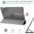 thumbnail image 4 of Smart Case for iPad Air 2 (2014 Release), Ultra Slim Lightweight Stand Protective Case Shell with Translucent Frosted Back Cover for Apple iPad Air 2 (A1566 A1567), 4 of 7