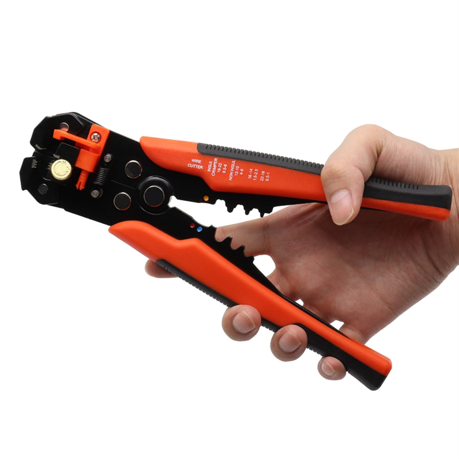 Pliers 5-in-1 Automatic Wire Stripper Cable Cutter Multitool Wire Stripping Tools Crimping Pliers Cable Crimper 0.2-6.0mm² ,Durability That Lasts