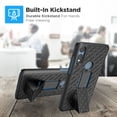 thumbnail image 6 of Rome Tech for Motorola Moto E (2020) Shell Holster Combo Case With Belt clip, 6 of 7