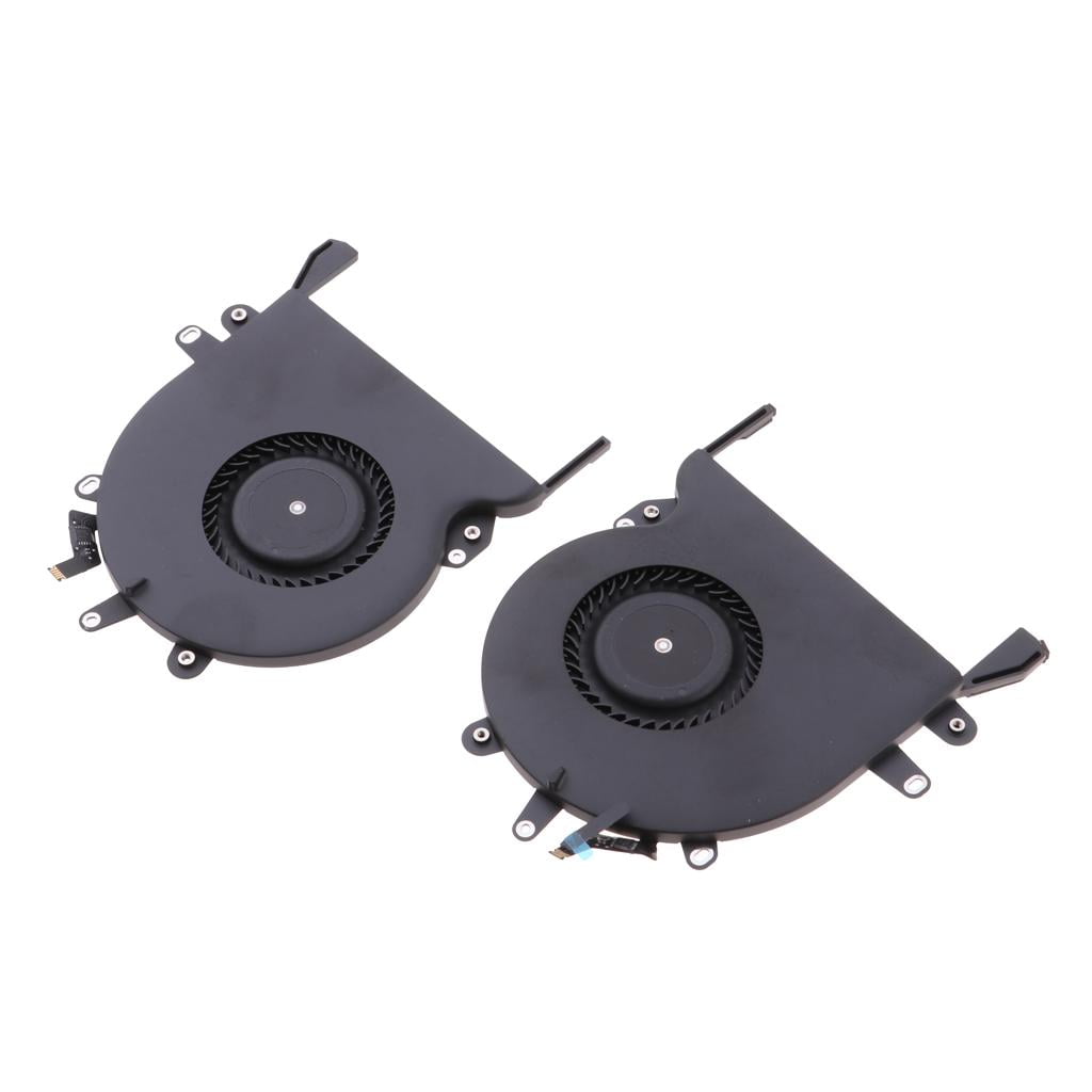 Tnarru 1Pair Laptop Left & Right CPU Cooling Fan Heatsink For Apple Macbook Retina Pro 15 A1707 2016 2017