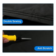 SUV Full Car Cover Upgraded Material Waterproof Car Cover Outdoor Sun UV Rain Protection Black