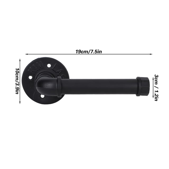 Soporte Para Papel Higiénico ANGGREK Montado En la Pared 7,5 x 3,9