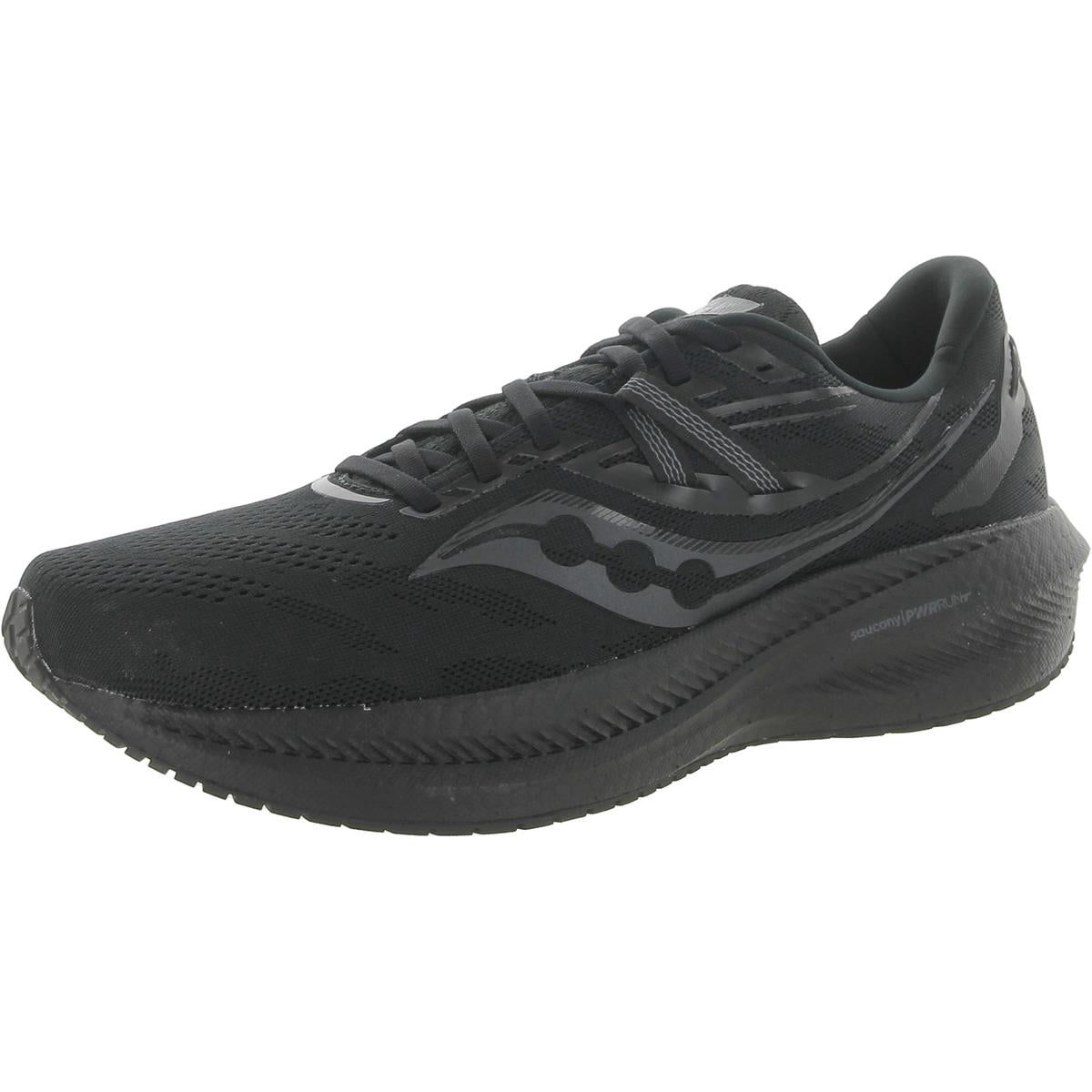 Saucony Triumph 20 Black/White Running Shoes Men’s Sz 12.5 (Wide) Saucony Men main image 2