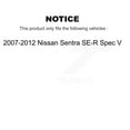 thumbnail image 2 of Transit Auto Front Ceramic Disc Brake Pads and Rear Drum Shoes Kit for Car 2007-2012 Nissan Sentra SE-R Spec V KNN-100072, 2 of 11