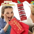 thumbnail image 7 of Christmas Cash Gift Envelopes, 2025 New Creative Christmas Card Money Holders for Cash Surprise Envelope, Xmas with 10 Slots for Santa Supplies, Party Gifts for Men Women Girls Boys, 7 of 7