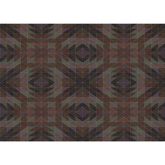 Ahgly Company Machine Washable Indoor Rectangle Transitional Carbon Gray Area Rugs, 5' x 8'