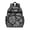 Black-6, variant on Vintage Floral Ergonomic Backpack Adjustable with Chest Strap
