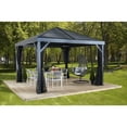 thumbnail image 2 of Sojag South Beach 12 x 12 x 10 ft Light Grey Gazebo, 2 of 14