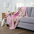 thumbnail image 4 of Adventure Time Candy People Unite Kids Silk Touch Throw Blanket, 4 of 6