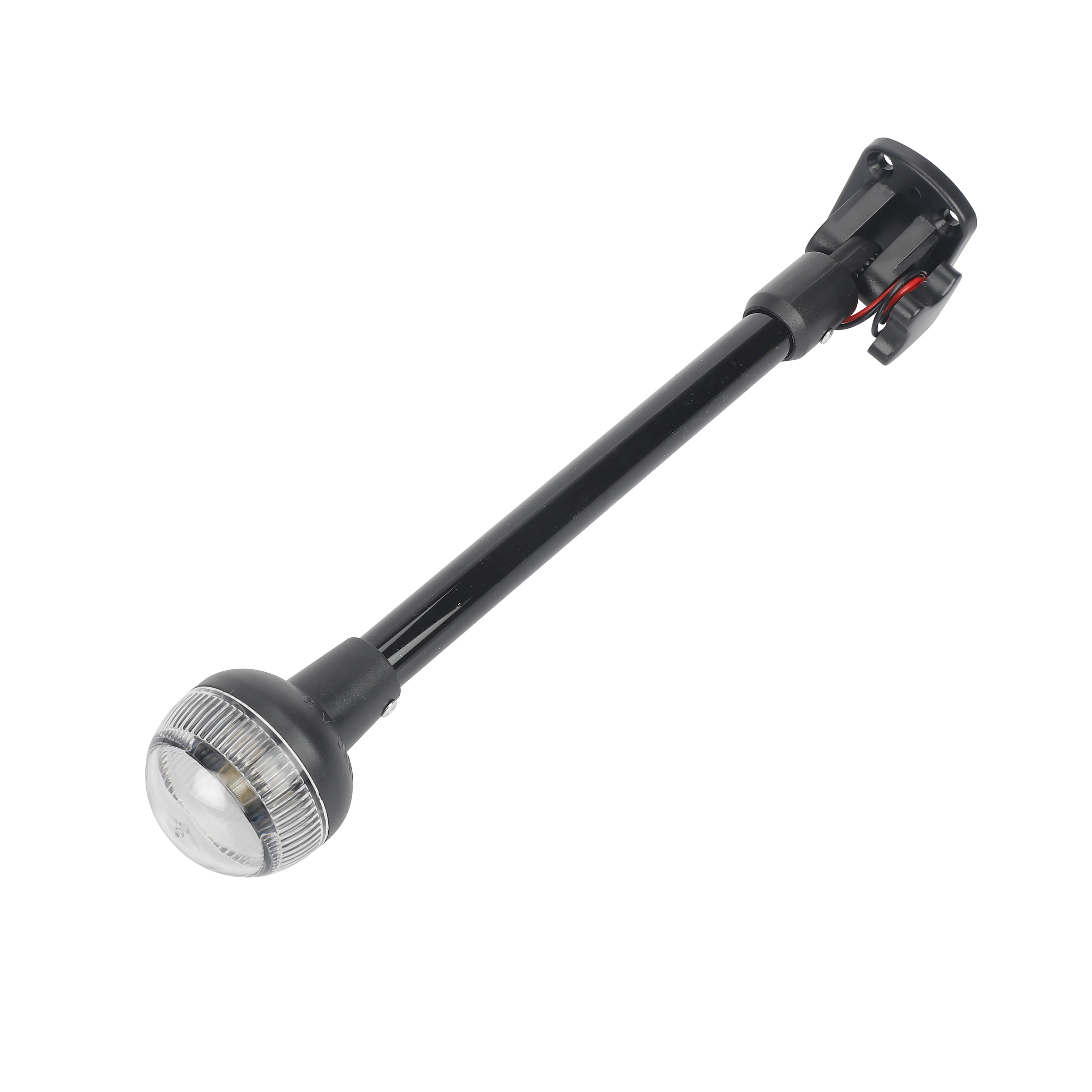 Ozark Trail Marine White Fold-Down All-Around Boat Pole Light, Model BT6244L