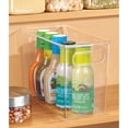 thumbnail image 2 of iDesign Plastic Storage Bins with Handles - Set of 8 - Clear - Made in USA, 2 of 8
