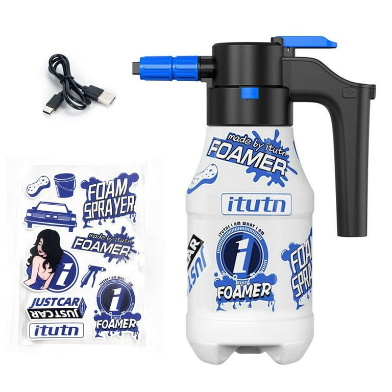 1.5L Electric Foam Sprayer Car Wash Spray Tool Sprayer B