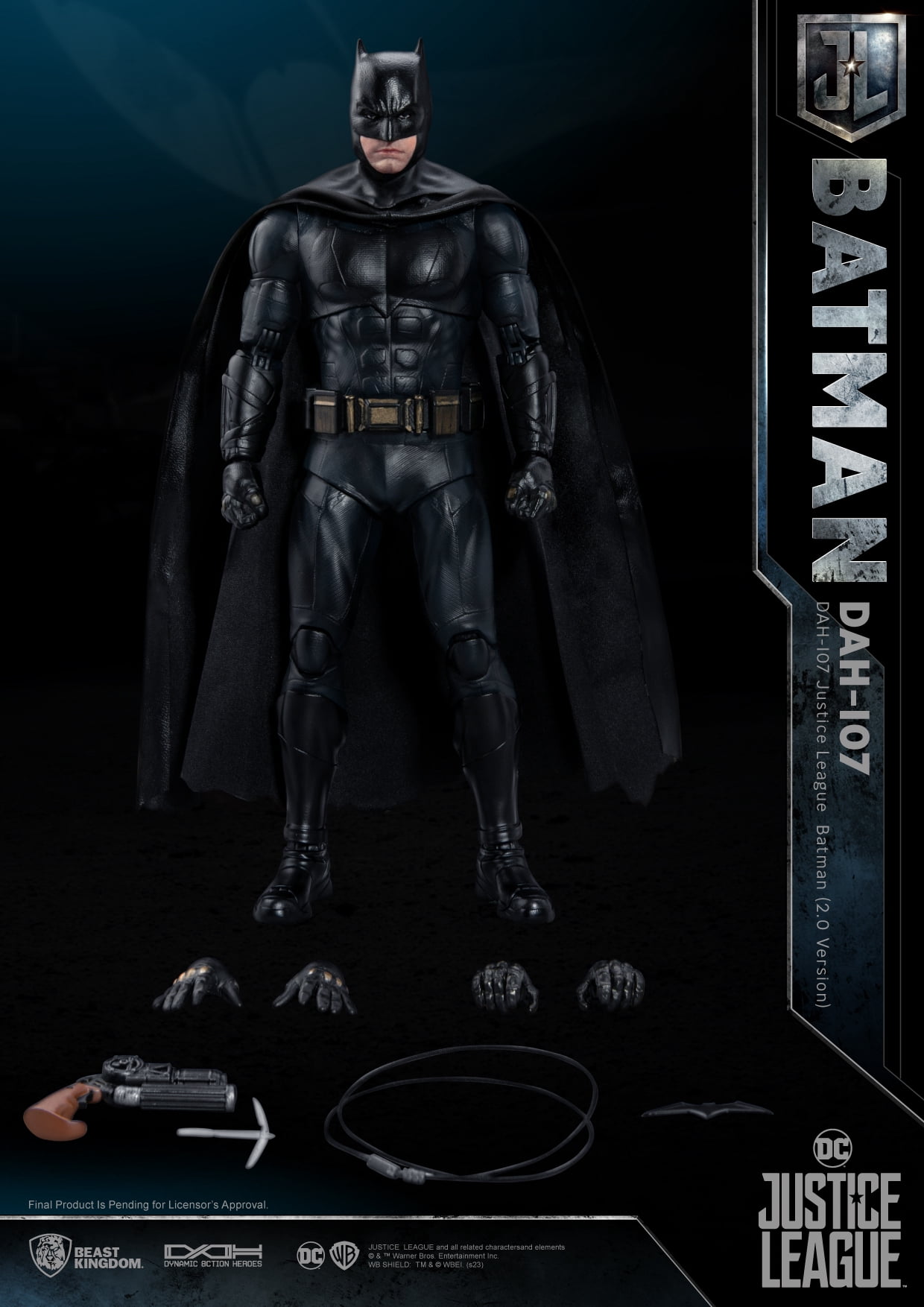 Beast Kingdom Justice League Dynamic 8-Ction Batman 2.0 Action