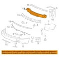 thumbnail image 3 of For 07-12 Enclave/Traverse Rear Bumper Reinforcement Crossmember Impact Bar Beam, 3 of 5