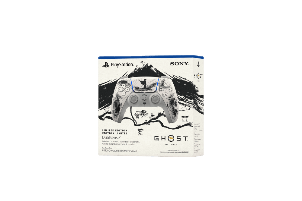 DualSense® Wireless Controller – Ghost of Yōtei™ Black Limited Edition