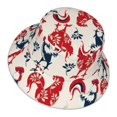 thumbnail image 3 of Easygdp Roosters Double-Sided Reflective Fisherman Hat,Sun Visor,Casual Hat,Fluorescent Hat,Suitable For Outdoor And Night Walking,Unisex, 3 of 9