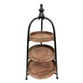 thumbnail image 1 of Three Tiered Solid Wood Shelf, 1 of 1