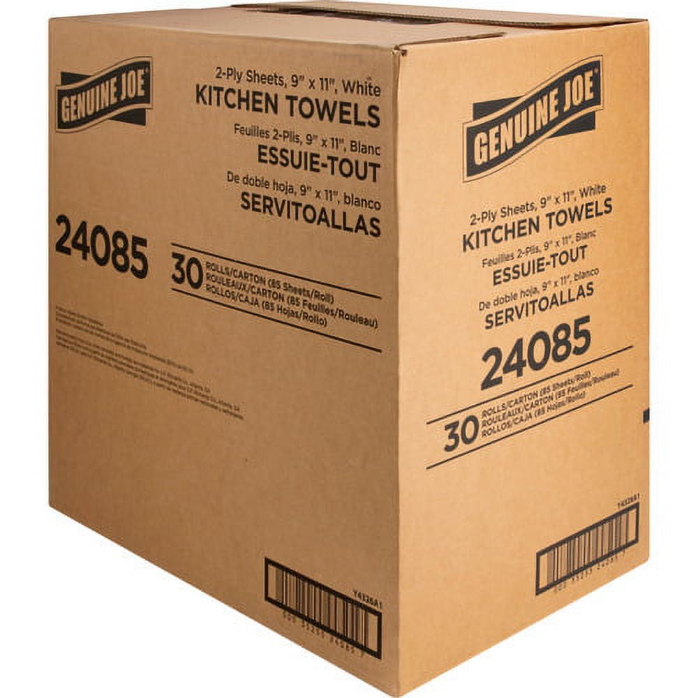 Genuine Joe, GJO24085, Paper Towels, 30 / Carton, White