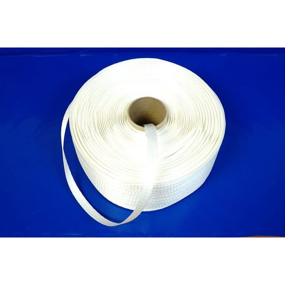 Case of 4 - 3/4" x 1640' Heavy Duty Cross Woven Strapping Cord for Shrink Wrap Installation