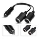 thumbnail image 4 of EOTVIA Enchufe de cargador de coche de 12 V/24 V macho a hembra de 2 vías Cable de extensión de enchufe de cigarrillo, Cable de encendedor de cigarrillos de 2 vías EOTVIA None, 4 of 6