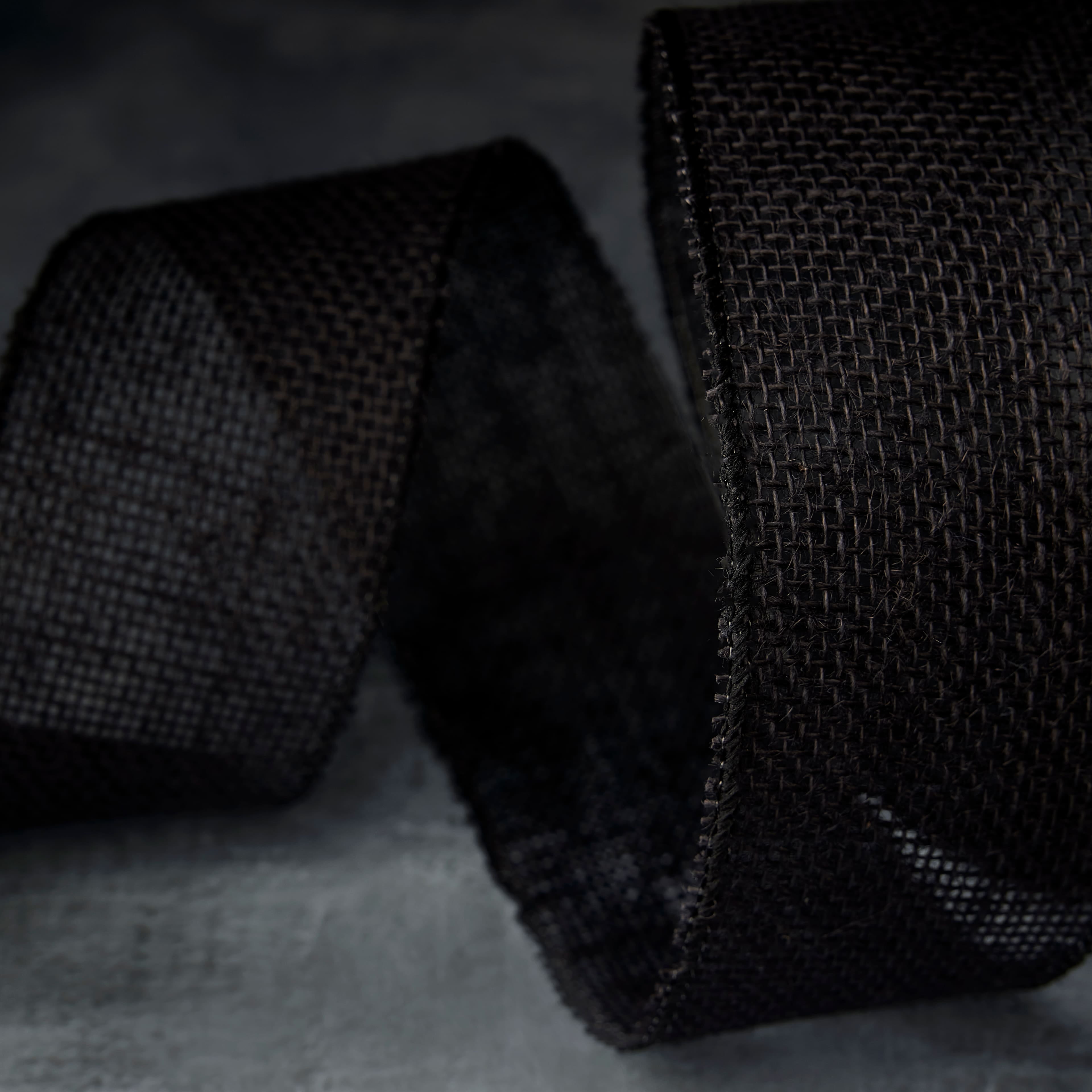 12 Pack: 2.5" x 25ft. Faux Burlap Wired Ribbon by Celebrate It