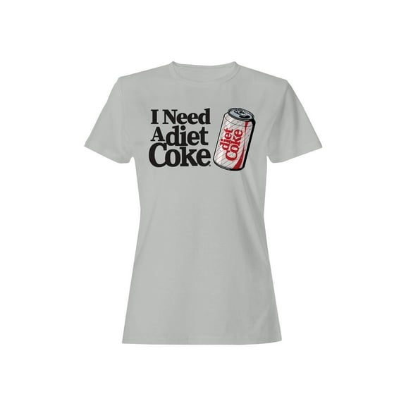 Officially Licensed Diet Coke I Need A Diet Coke Women's T-shirt