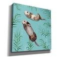 thumbnail image 2 of Epic Graffiti 'Otter's Paradise IV' by Victoria Borges, Canvas Wall Art, 26"x26", 2 of 2