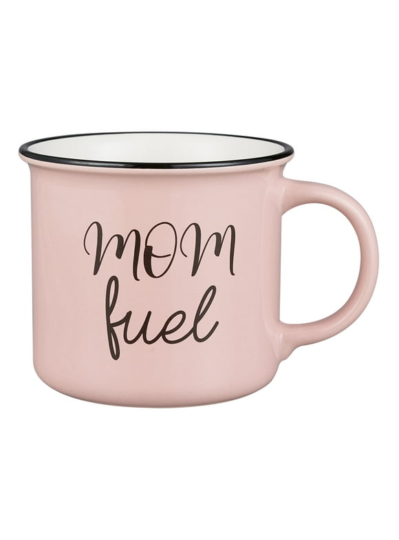 Mainstays 15.21-oz Stoneware Mom Mug, Pink