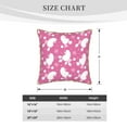 thumbnail image 4 of Susaid Cute Poodle Dog Print Velvet Throw Pillow Covers Home Art Deco Pillowcase Square Pillow Case Cushion Cover for Bed Sofa Living Room Car Indoor and Outdoor-20"x20", 4 of 8